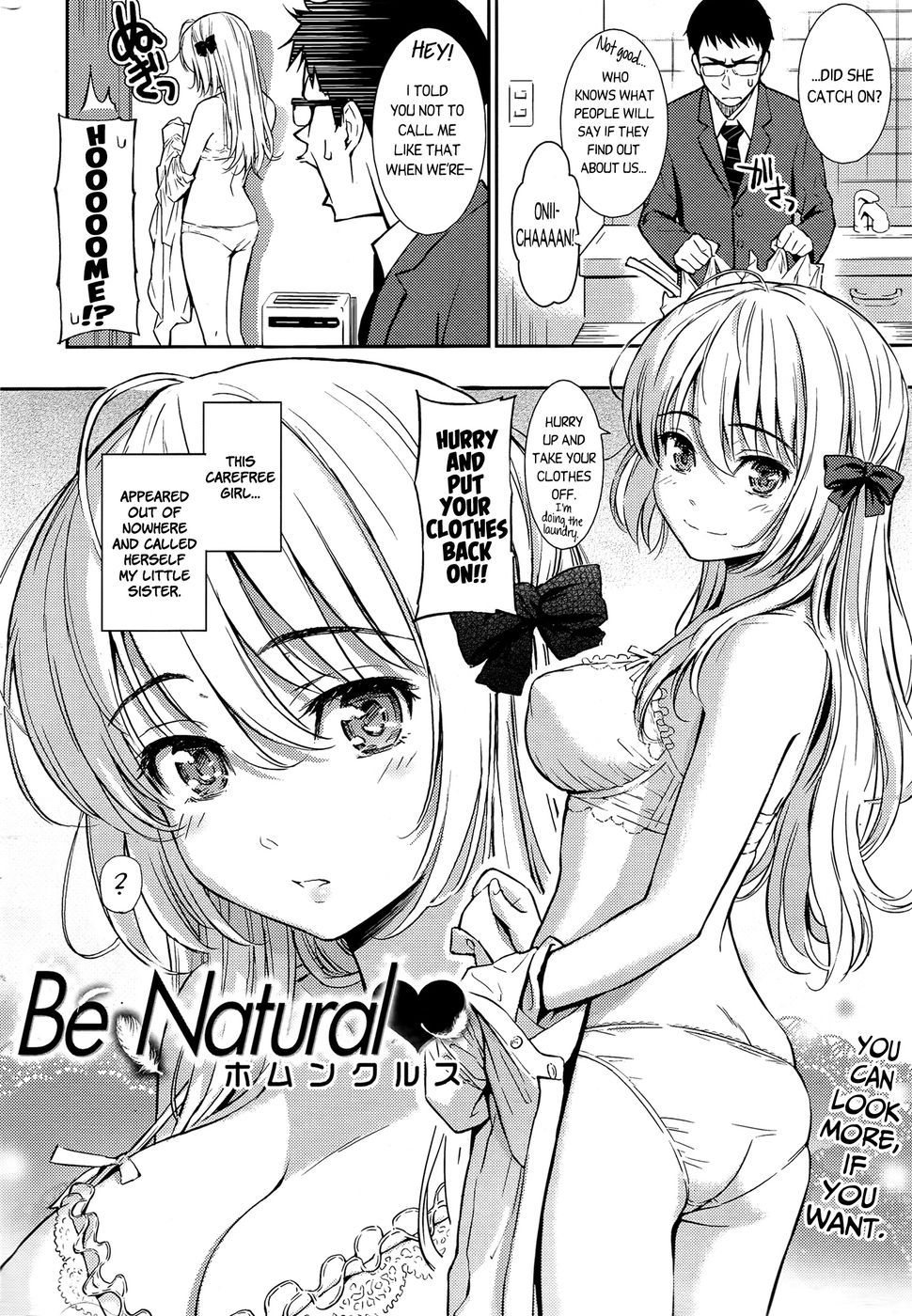Hentai Manga Comic-Be Natural-Read-2